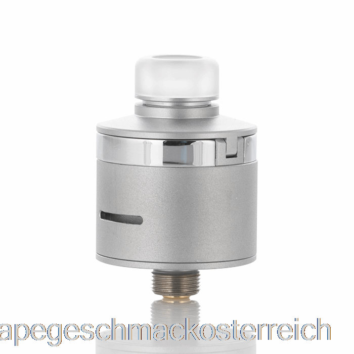 BP Mods Bushido V3 22mm BF RDA Frosted Silver + Glossy Silver Vape Geschmack